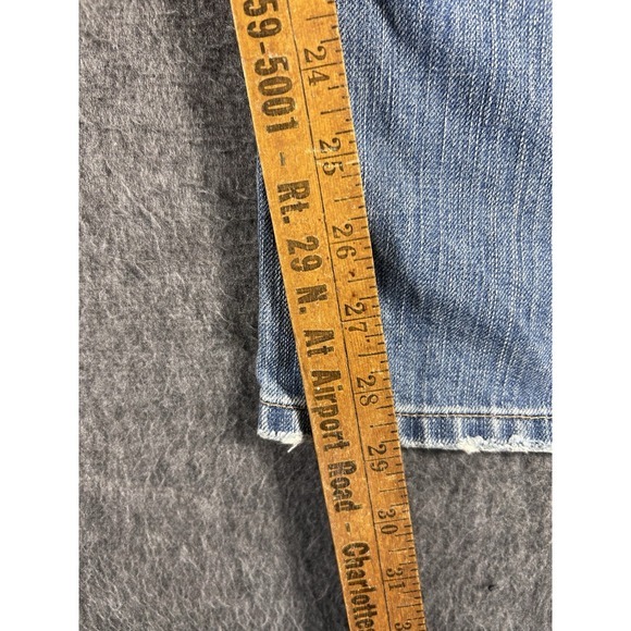 Buckle BKE Star Jeans Women's 34x29 Low Rise Blue Light Wash‎ Star Flare Jeans - Picture 7 of 10